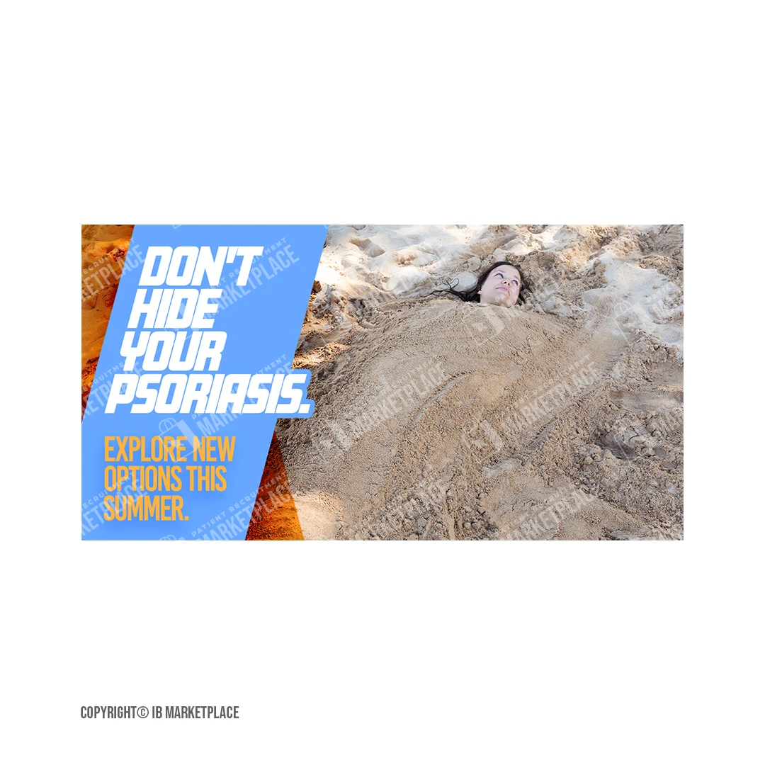 Social Media Graphic - Psoriasis - Hiding Psoriasis