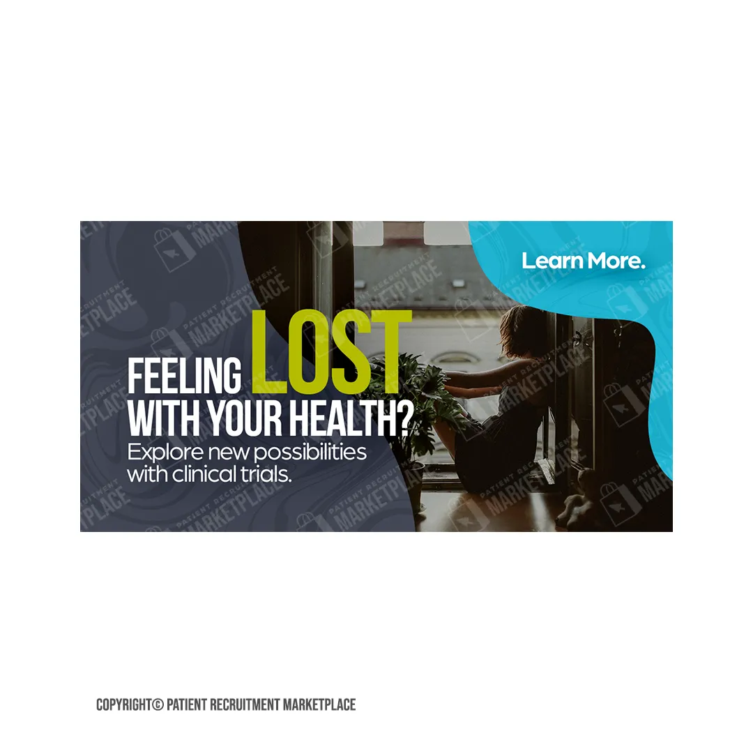 Social Media Graphic - Healthy Volunteers - Feeling Lost
