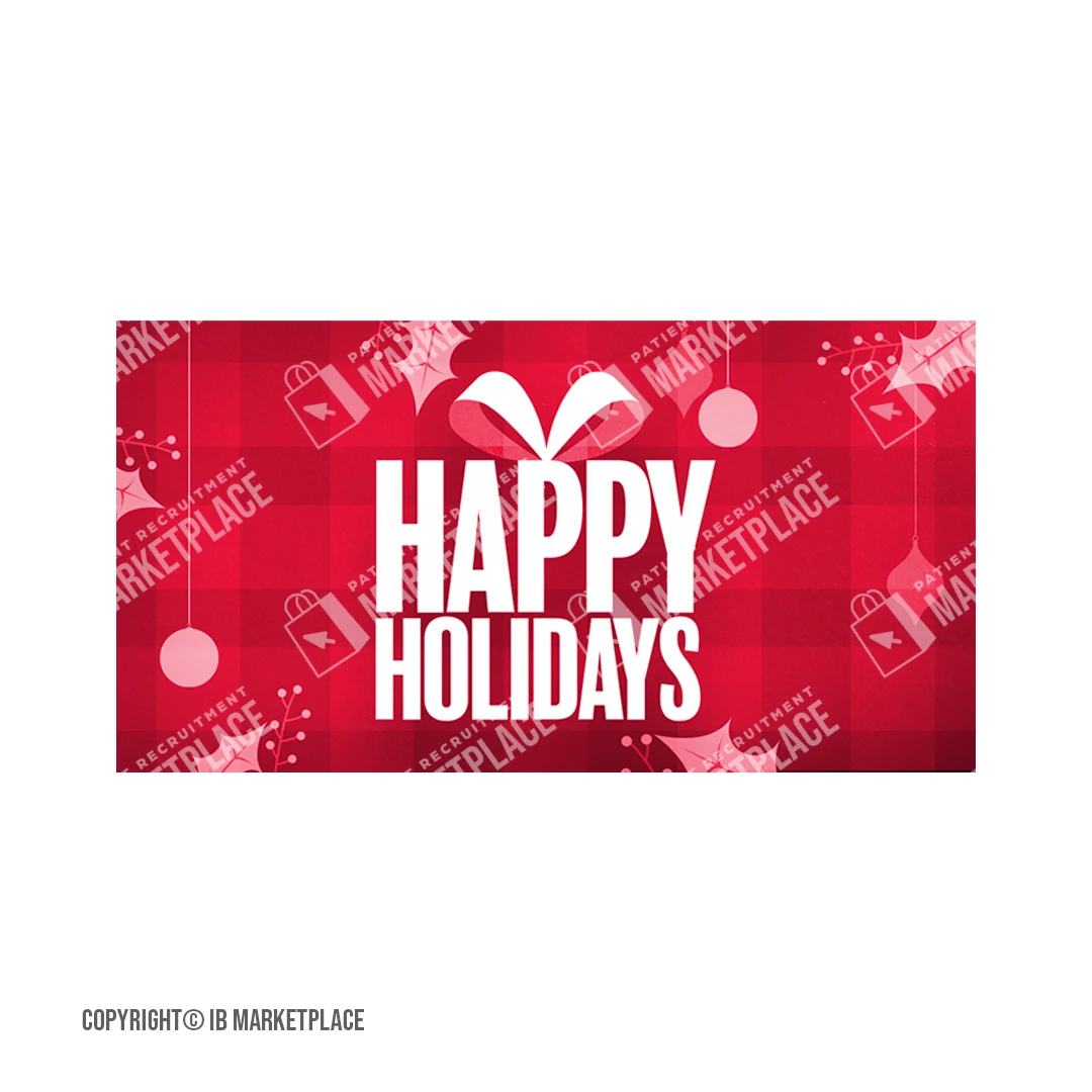 Holiday Ads - Happy Holidays - Social Media Graphic - Image 2