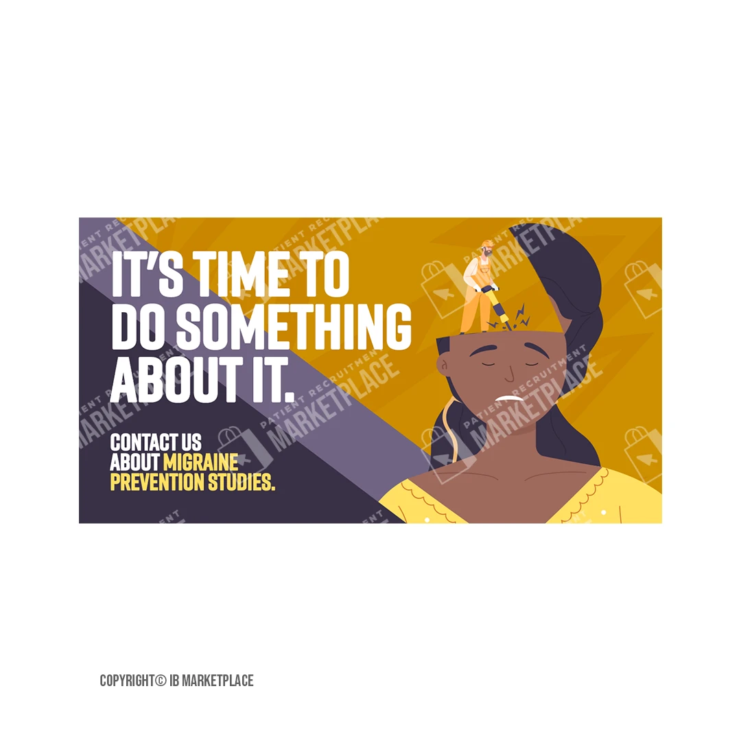 Migraine - Time to Do Something - Social Media Graphic - Image 2