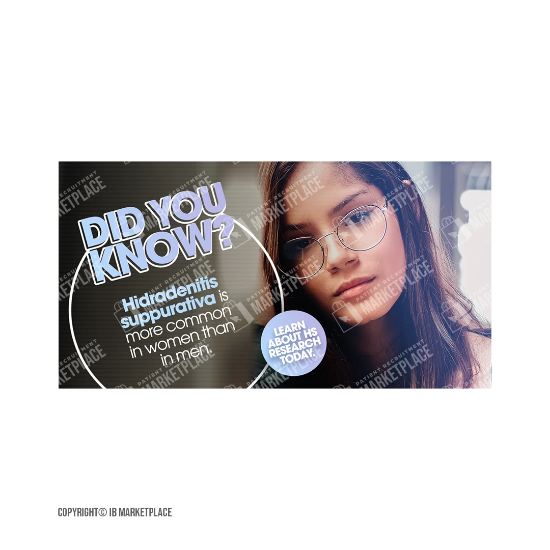 Social Media Graphic- Hidradenitis - Did You Know