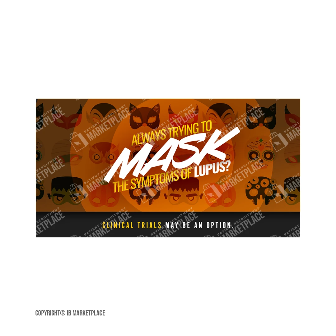 Social Media Graphic - Lupus - Many Masks