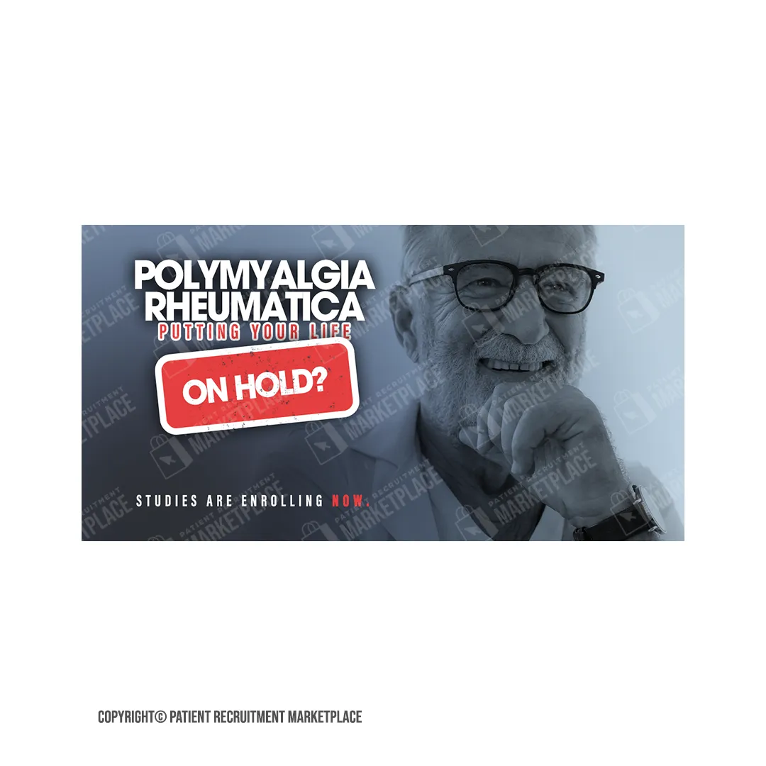 Social Media Graphic - Polymyalgia Rheumatica - PMR Life on Hold
