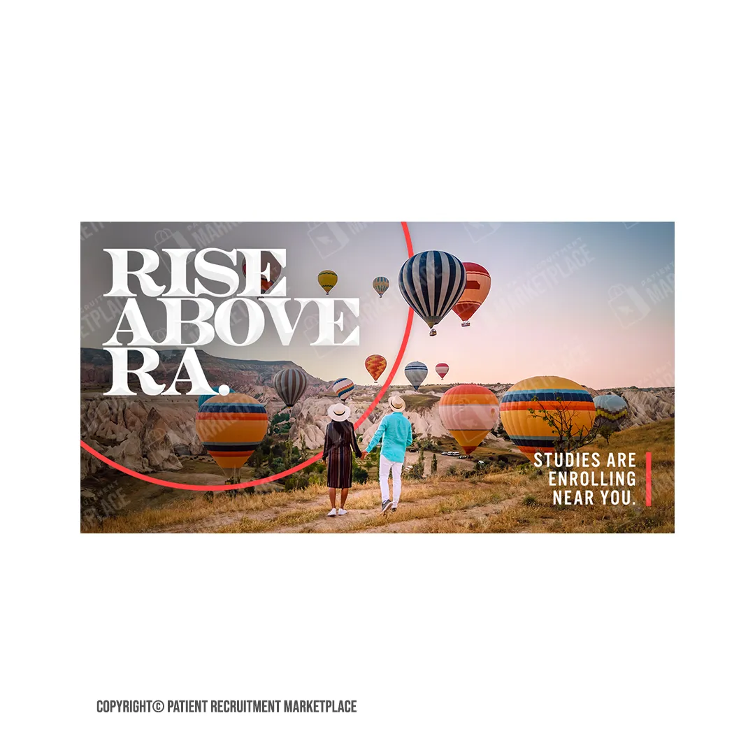 Social Media Graphic - Rheumatoid Arthritis - Rise Above RA