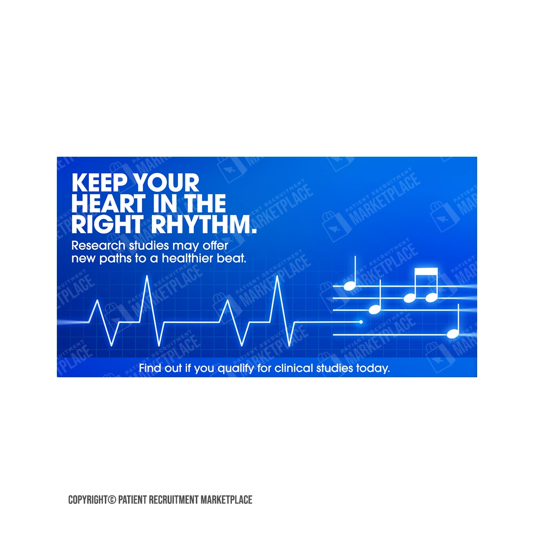 Social Media Graphic - Cardiovascular Studies - Heartbeat Rhythm