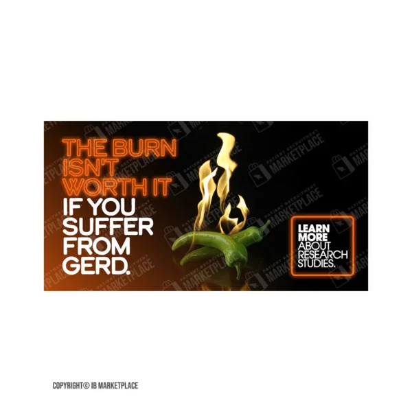 Social Graphic - GERD - Burning Isn't Worth It
