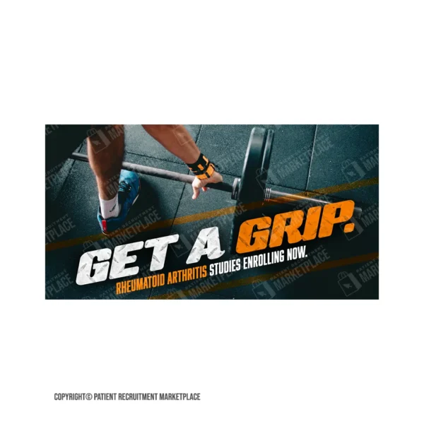 Social Media Graphic - Rheumatoid Arthritis - Get a Grip