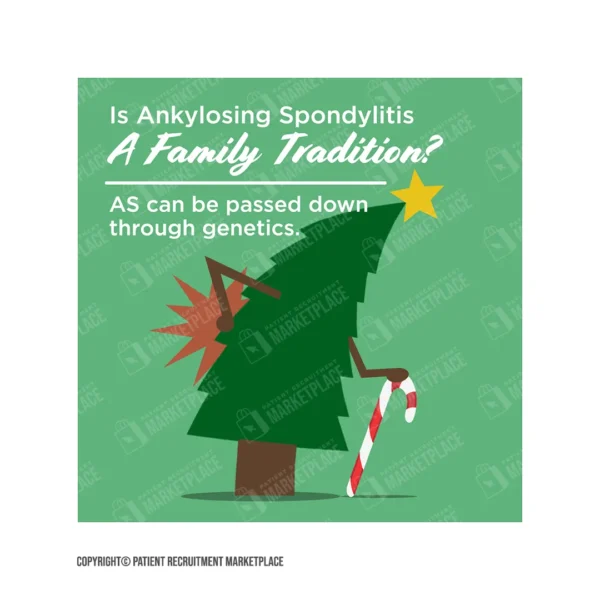 Social Media Graphic - Ankylosing Spondylitis - A Family Tradition