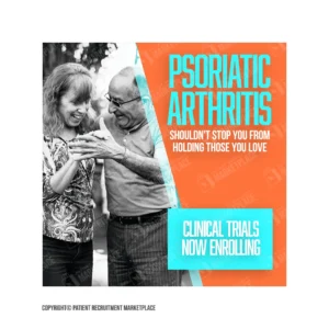 Social Media Graphic - Psoriatic Arthritis - Holding Hands