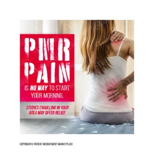 Social Media Graphic - Polymyalgia rheumatica - PMR Morning Pain