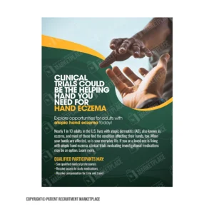 Hand Eczema Study Packet - flyer