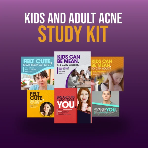 Kids and Adult Acne Study Packet