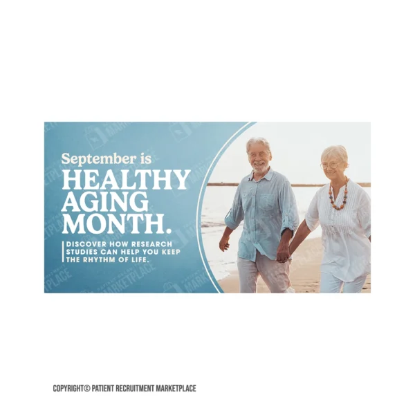 Social Media Graphic - Awareness Month - Healthy Aging Month - Image 2