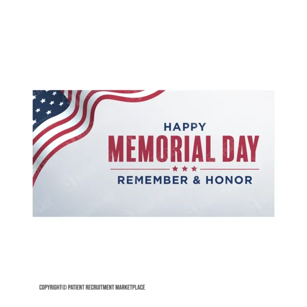 Social Media Graphic - Holiday - Memorial Day