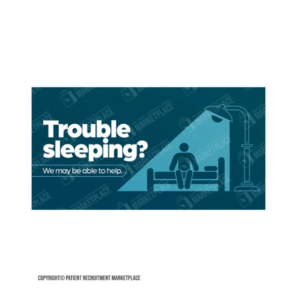 Social Media Graphic - Sleep Disorder - Trouble Sleeping?