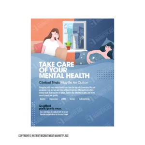 Flyer- Mental Health - Take Care of Your Mental Health