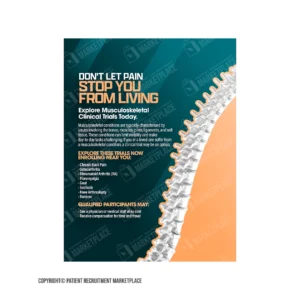 Flyer_Musculoskeletal - Don't Let The Pain Stop You From Living