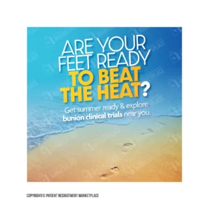 Social Media Graphic - Bunions - Beat the Heat