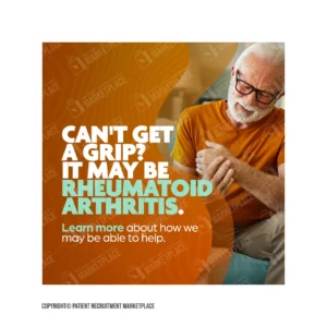 Social Media Graphic - Rheumatoid Arthritis - Get a Grip