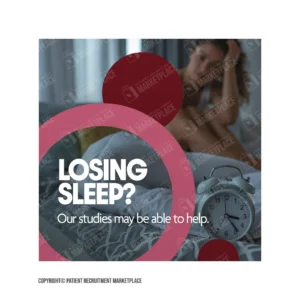 Social Media Graphic - Sleep Disorder - Losing Sleep?