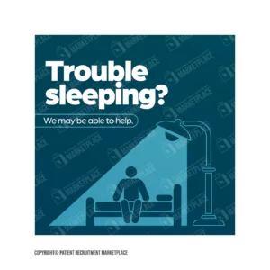 Social Media Graphic - Sleep Disorder - Trouble Sleeping?