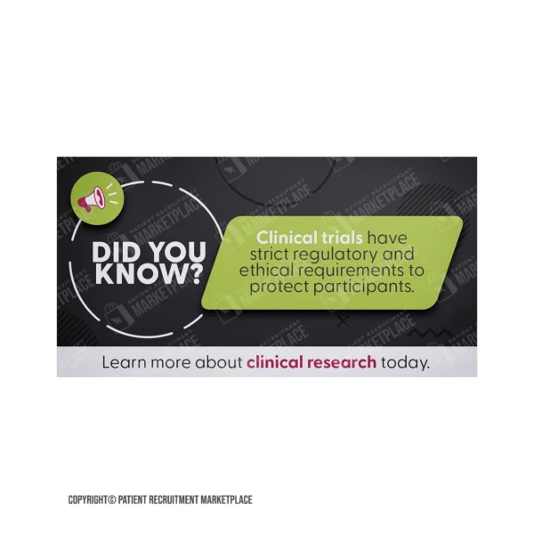 Social Media Graphic - Clinical Trial Awareness - DYK - Image 3