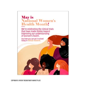 Social Media Graphic - National Women's Health Month